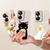 For Realme 10 Pro Case 10Pro+ Cover Rabbit Cartoons Silicone Soft Back Case For Realme10 Pro Plus  Phone Case Protective Shell