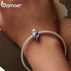 BAMOER 925 Sterling Silver Magic Butterfly Charms Sun and Moon Beads Fit Women Original Bracelets DIY Jewelry