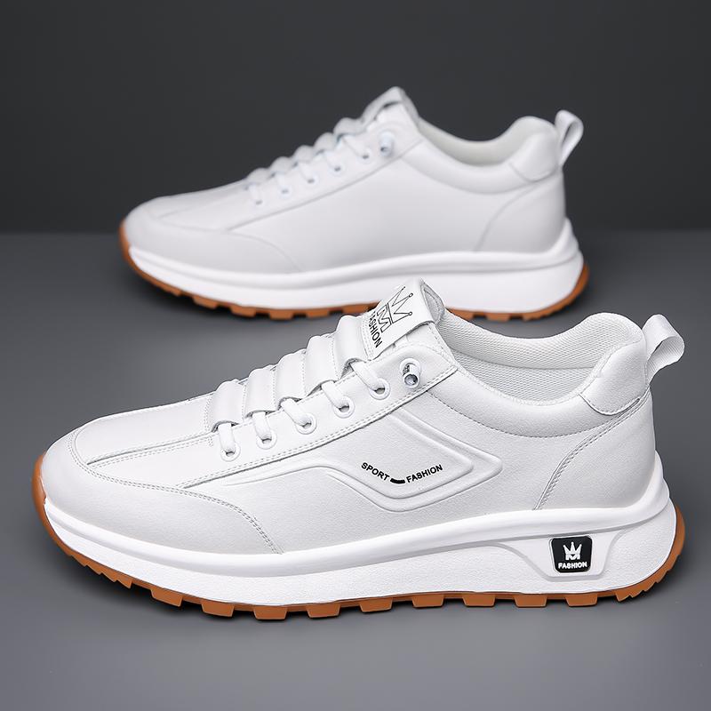 Mode Hohe Qualität Marke Herren Echtleder Freizeitschuhe Dicksohlige Verschleißfeste Outdoor Wanderschuhe Schlichte Herren Oxford Schuhe