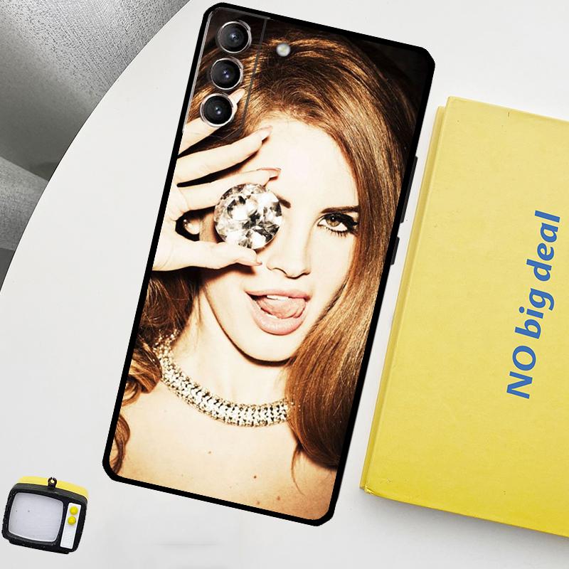 Lana Del Rey Phone Case For Samsung Galaxy S26 S25 S24 Ultra S20 S21 S22 S23 Plus S10 S24 FE S25 FE Cover