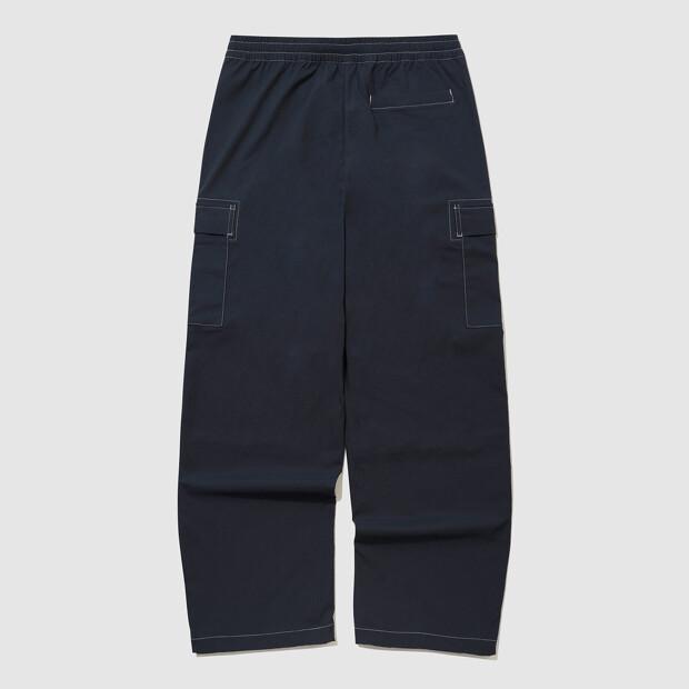 UMBRO Cotton-Touch Nylon Cargo Straight Pants Navy (Uq323Cpt95) (A Type)