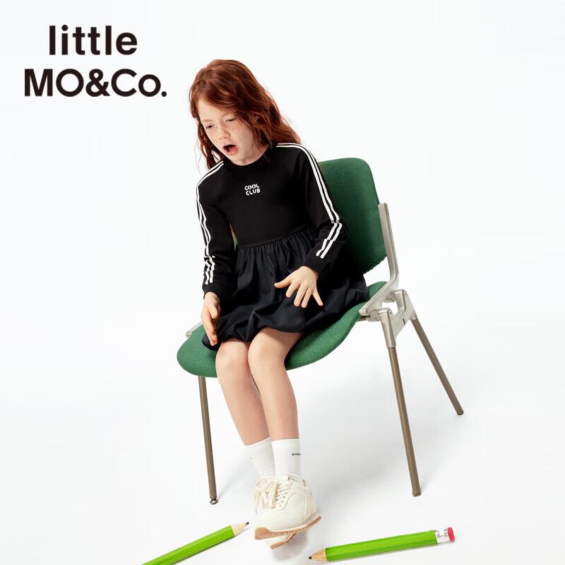 Little MO&Co. Girls' Long Sleeve Sporty Dress