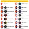 For MINI Cooper S JCW Countryman Clubman 3D Metal Car Front Grill Emblem Badge Decoration Universal Car Styling Accessories