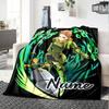 Customizable Seven Deadly Sins3 Throw Blanket – Personalized Name, All-Season Cozy Snug Blanket, Machine Washable, Personalized Blanket
