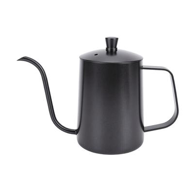 Czajnik do kawy Pour Over z gęsią szyjką 600 ml Długa wąska wylewka do zaparzania Kawiarka Herbaciarka Czajnik na wodę ze stali nierdzewnej