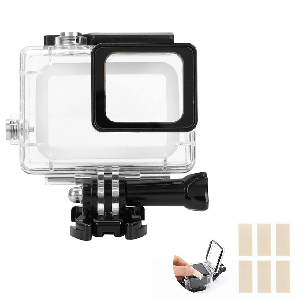 HONGDAK 60m Underwater Diving Waterproof Case For Go Pro GoPro 5 6 7 Hero Black Protective Cover Housing Mount for Gopro 5 6 7