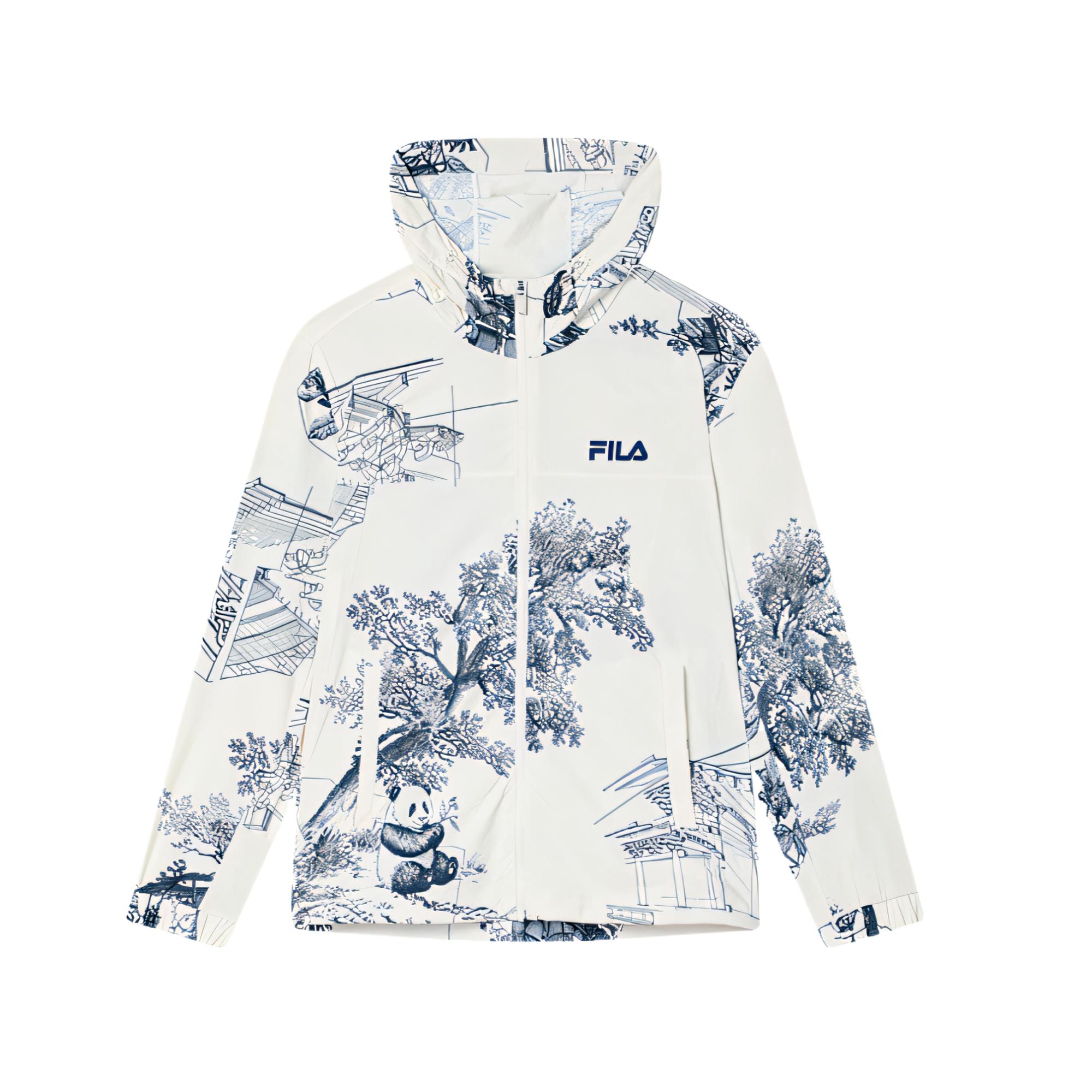 

FILA Heritage Дышащая Повседневная Удобная Модная Куртка Мужская Куртка F11M538706FZA M