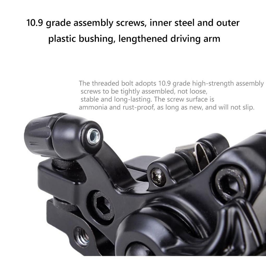 Fahrradbremse Wasserdicht Verschleißfest Scheibenbremse Professionell Rostfrei Luftkupplung Fahrrad Vorder-/Hinterradbremse Outdoor Ersatz