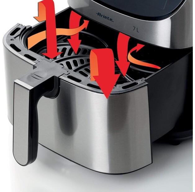 Deep Fryer Ariete 4628 Airy Fryer Metal 7 L (00C462800AR0)