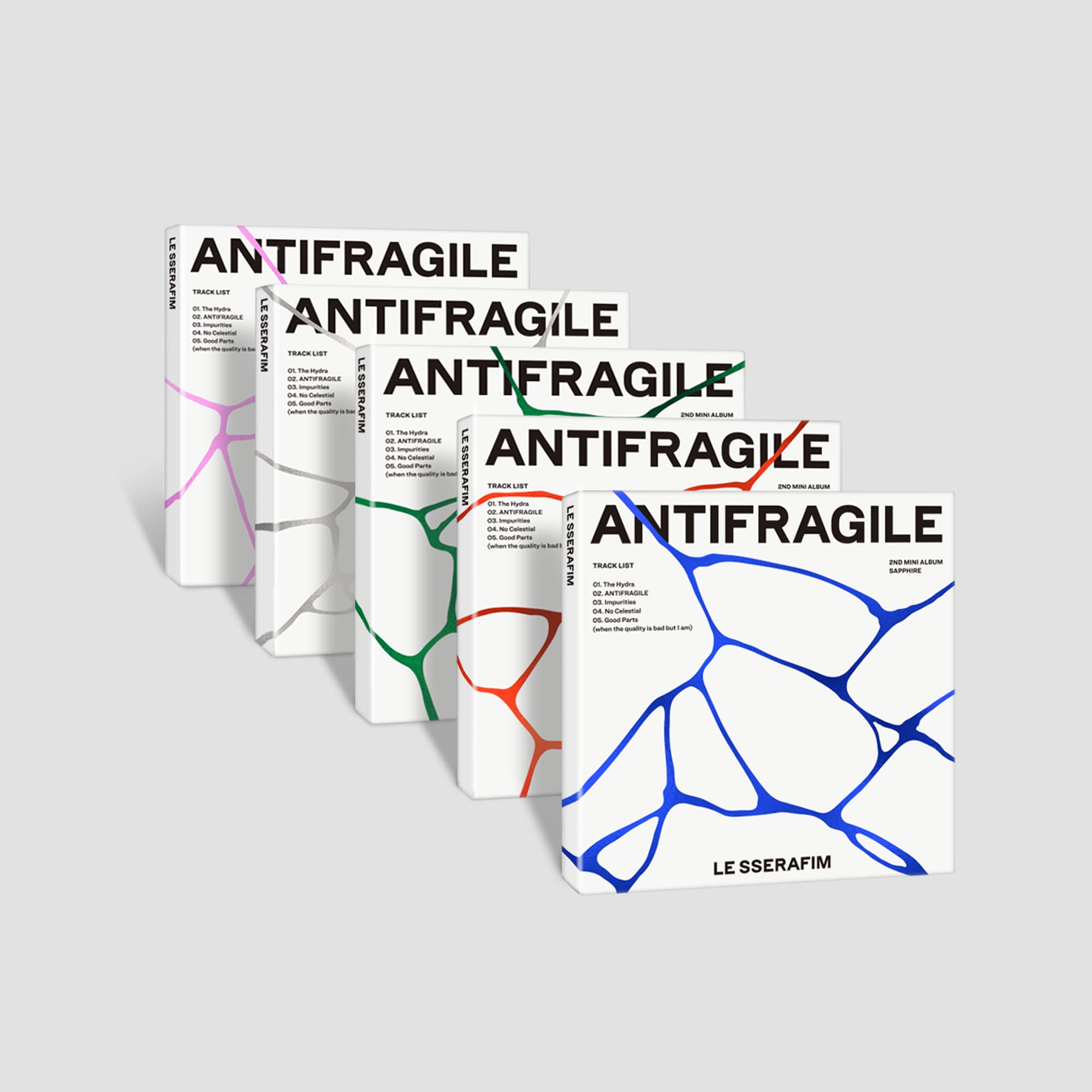 

2-й міні-альбом ANTIFRAGILE (КОМПАКТНА версія) (Корея