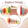 Wooden Abacus Math Counting Toy Educational Games Classic Developmental Early Learning Wood