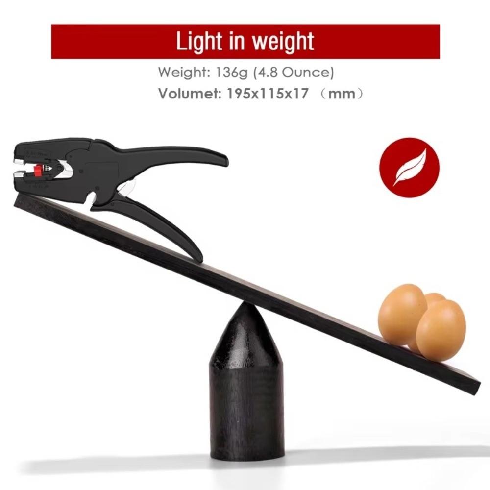 2 In 1 Automatic Wire Stripper Portable Cutting Pliers for 0.03-10mm2 Electrical Repair