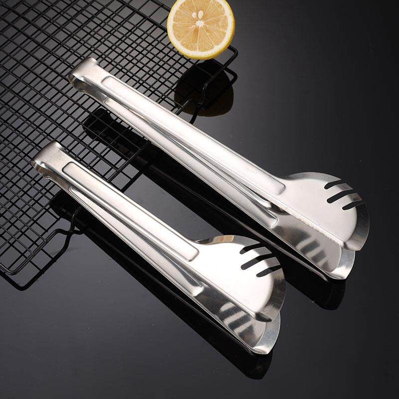 Stainless Steel Tongs, Food Tongs, Stainless Steel Food Clips, Bread Tongs, Barbecue Tongs, Bun and Steamed Bun Tongs, Extended Spicy Hot Pot Tongs