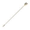 Bar Teadrop Spoon Bar Tool Spiral Pattern Stainless Steel Stir Spoon Mixing Cocktail Spoon Bartender Tools