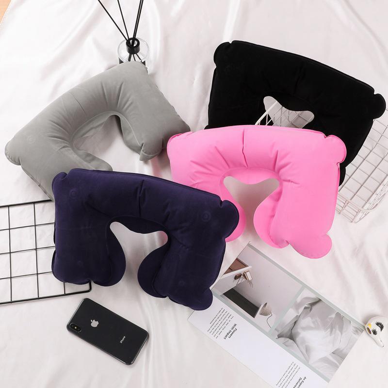 U-Shaped Travel Pillow for Cervical Support and Nap Comfort
