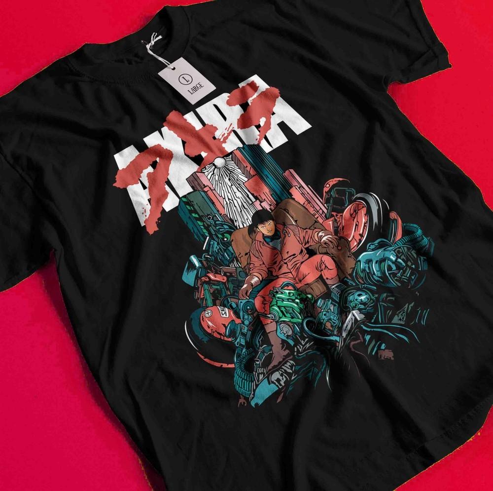 Akira Tshirt Kaneda Shirt Tetsuo T-Shirt Kei Tee Anime Manga Rider Shotaro Shima BB1582