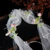White Flower Bride Headdress Elegant Photography Headband Bridal Headwear  Hair Accessories