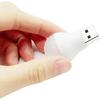 10 Packs Mini Portable Cool White USB LED Night Light, Eye Protection Book Reading Lamp, Interior Bedside Lighting Small Bedroom Room USB Plug Lamp
