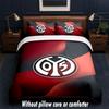 Mainz FC Design Bed Bedding Set 1 Duvet Cover + 2 Pillowcases Soft Breathable Household Bed Linens