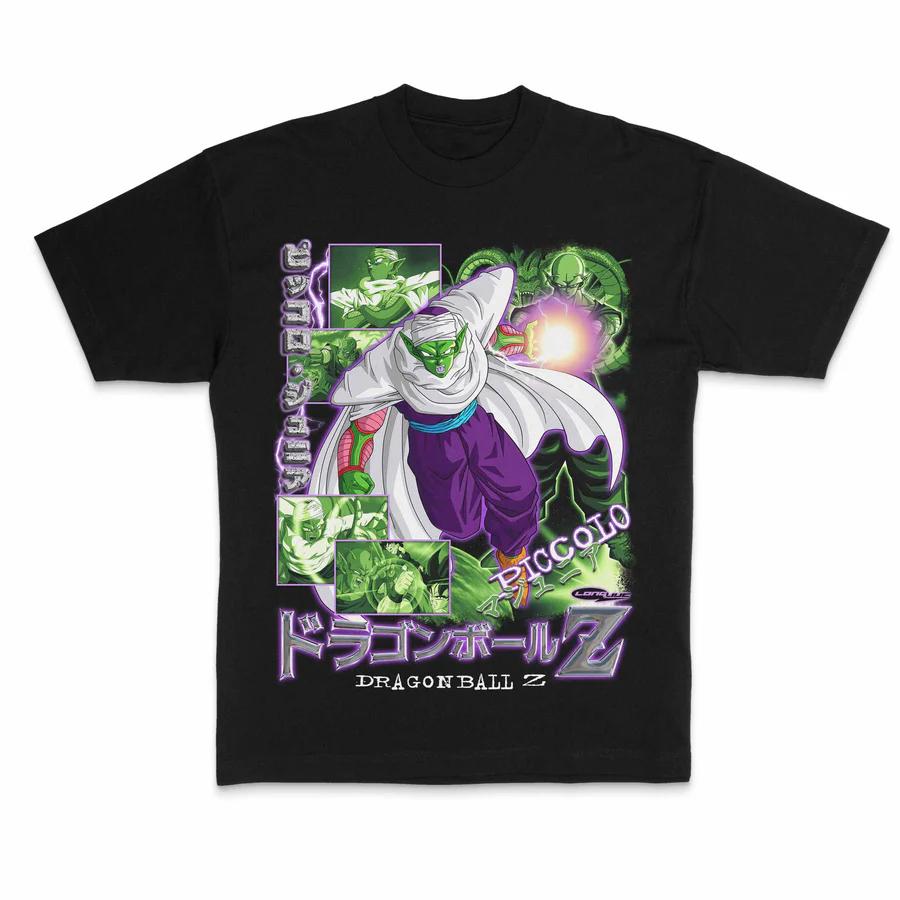 Vintage Dragon Ball Z Frieza T Shirt Men Retro 90s Anime Graphic Tees Streetwear Cotton Short Sleeve Tops Summer Oversized Tees