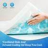 MCQ 2 Inch Soft Bed Mattress Full Size Memory Foam Gel Breathable Cooling Mattress Soft Bed Topper Home Bedroom Furniture