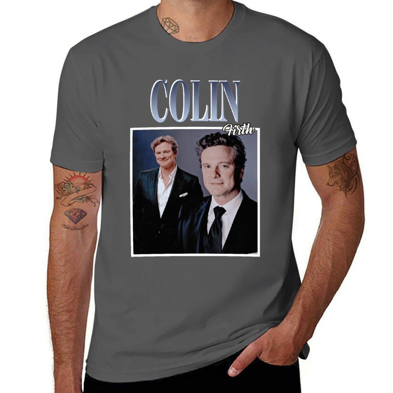 

Colin Firth For Fans T-Shirt t shirts for man pack cotton t shirts for man slim fit t shirts man graphic tees T-Shirt 4XL