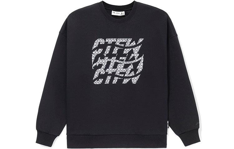 Li Ning x JASON WU Sports Fashion Collection Sweatshirt Unisex Black AWDRH08-2 L