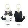 DIY Animals Keychain Handmade Access Card Cover Cute Key Ring  Car Accessory