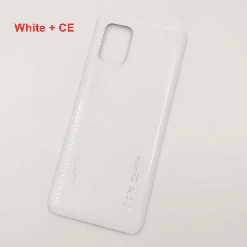 CE Glass For Xiaomi Mi 10 Lite 5G Hard Battery Cover Back Lid Rear Door Housing Panel Shell + Original Adhesive Glue LOGO