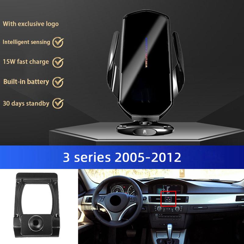 Car Mobile Phone Holder For BMW 1 2 3 5 7 Series X1 X2 X3 X4 X5 X6 X7 5GT 3GT I3 I4 MINI Wireless Charger Fast Charging Bracket