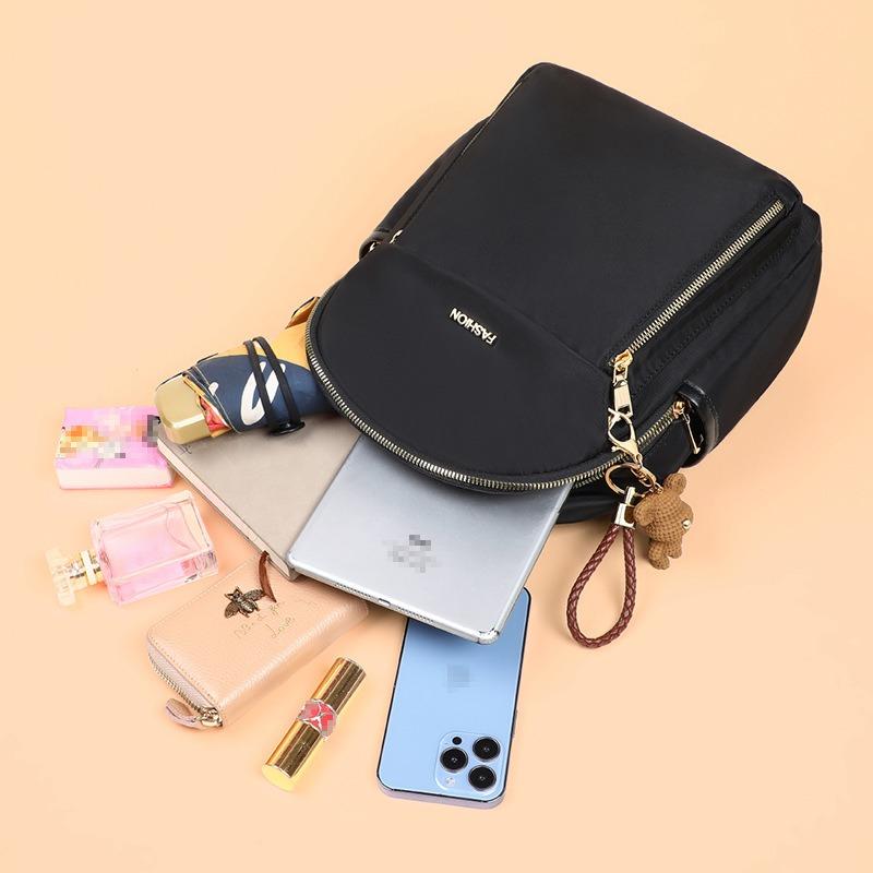 School Bag Backpack New Autumn and Winter Oxford Cloth Junior High School Student College Student Large Capacity Women's Backpack Luggage