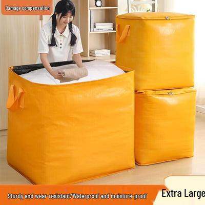 Extra Large Waterproof Storage Bag with Easy Carry Handles for Clothes and Bedding