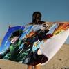 M-My Hero A-Academia Cartoon Beach Towel Cute Kawaii Room Decor Bath Girls Children Hand Towels For Bathroom Shower