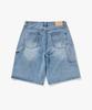PLAC [Mergo X Plack] K03 Bermuda Washed Shorts Light Blue