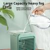 Air Conditioner Cooling Fan with Water Tank 3 Speed Settings Strong Airflow Portable Rechargeable Air Cooler Electric Fan