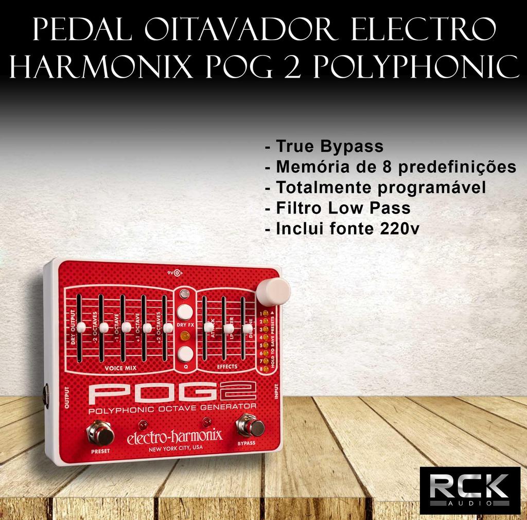 Efektor polyfónny oktávový generátor POG2 electro-harmonix electro-harmonics []