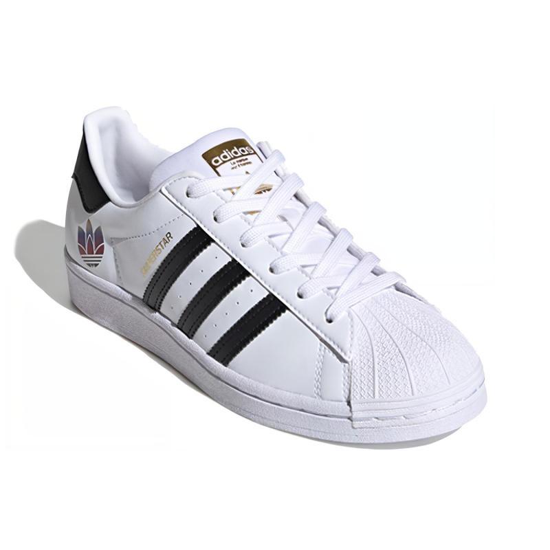 Adidas Superstar Kleeblatt Weiß Schwarz Damen Sneaker FX8543