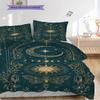 Celestial Harmony Mystical Cosmic Design Bedding 1 Duvet Cover 2 Pillowcase Without Core Without Core Christmas Birthday Gift Bedding Set