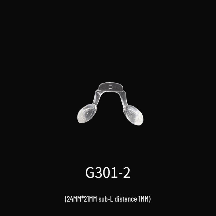 Silicone One-Piece Soft Nose Pads - Anti-Trace, 100 Pairs - Glasses Accessories