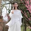 Women's Summer 2025 Irregular Hem Loose Fit Sunscreen T-Shirt