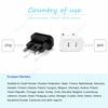 1pcs Power Plug Adapter US To EU Euro Europe Plug Power Plug Converter Travel Adapter China CN To EU Adapter Electrical Socket