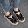 Fashion 4CM 2025 Genuine Leather Women's Shoes Trend Summer Soft Elegant Flat Shoes Hollow Out Women Casual Shoes Shallow Flats Sandals