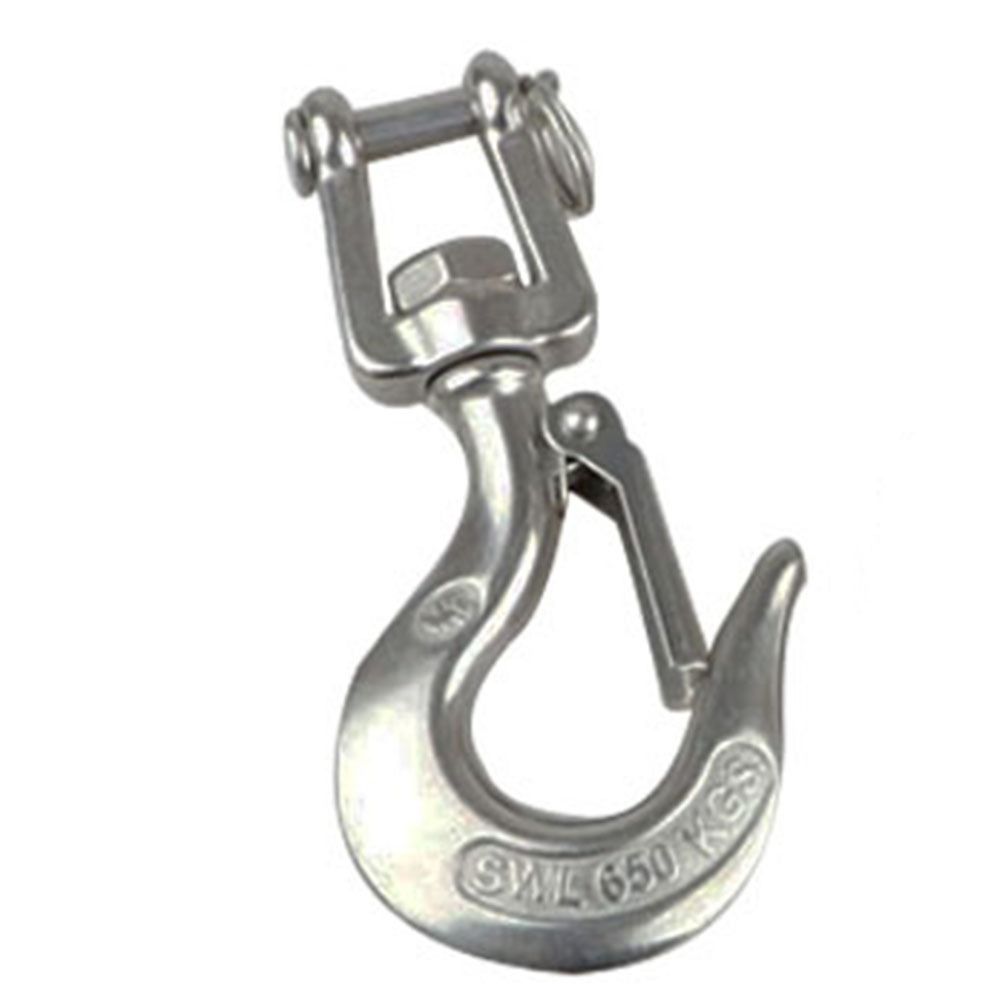 304 Stainless Steel Clevis Slip Hook Safety Hooks Forklifting, Hoisting, Construction