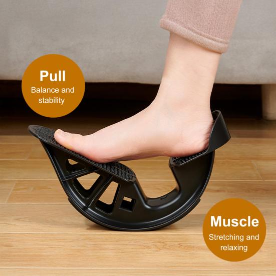 1 Paar Fußwippe Wadenstrecker Plantarfasziitis Achillessehnenentzündung Knöchel Unterschenkelschmerzen Linderung Gleichgewichtstraining Muskeldehnung Schrägbrett