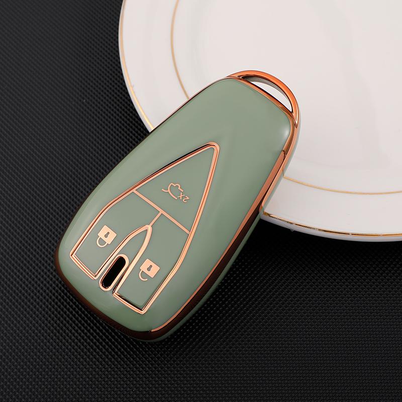 3/4/5 Buttons Car Remote Key Case Cover Shell Fob Protector Bag Holder For Changan Cs35 Plus Cs55 Plus Cs75 Plus