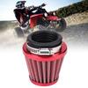 44mm Luftfilter für Gy6 150cc ATV Quad 4 Wheeler Go Kart Roller Moped (rot)