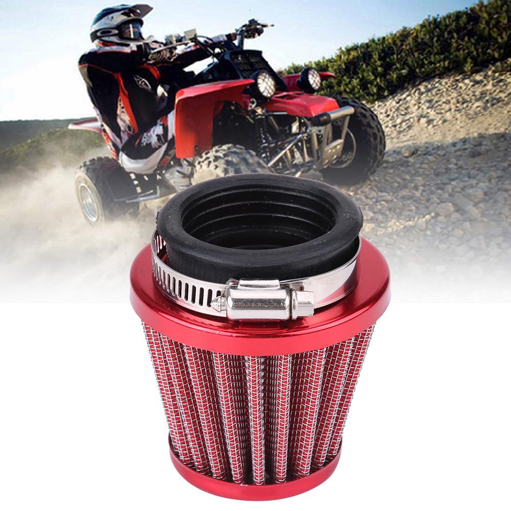 44mm Luftfilter für Gy6 150cc ATV Quad 4 Wheeler Go Kart Roller Moped (rot)