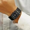 WWOOR Top Brand Luxury Steel Strap Business Quartz Watch Men Casual Waterproof Sports Watch
