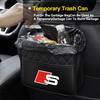 Car Multi-function Storage Bag Automobile Seat Back Storage Pocket for Audi C5 C6 C7 A4 B6 B8 B7 A6 A3 A5 Q3 Q7 8P S3 S5 S1 S4 S2 RS3 RS4 RS5 RS6 RS8