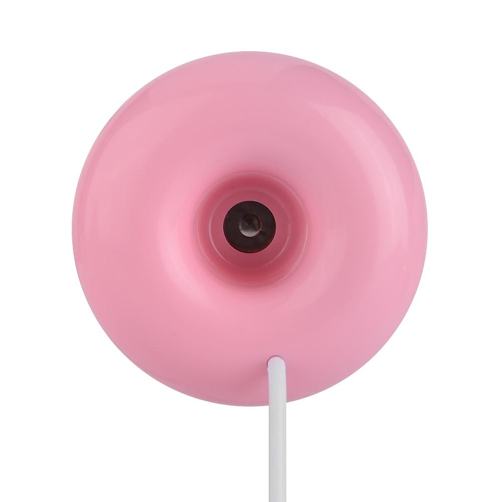 Portable Mini Doughnut shaped USB Atomization Spray Humidifier for Home Office Car White
